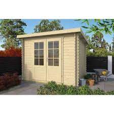 chalet bois 5m2 200x290cm kaiko