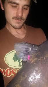 BIG catch alert! John Bowling Jr. of Springfield, Illinois caught a  56-pound blue catfish from Lake Springfield! (Photo via the Illinois  Department of Natural Resources Conservation Police)