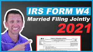 Save, print and send the document via fax, email or sms. How To Fill Out Irs Form W4 Married Filing Jointly 2021 Youtube
