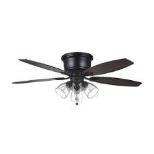 You'll receive email and feed alerts when new items arrive. Hampton Bay 51829 Stoneridge 52 Matte Black Hugger Led Ceiling Fan With Light Kit Walmart Com Walmart Com