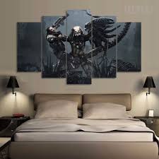 Avp Predator Reigns 5 Piece Canvas Painting Canvas Painting Canvas Wall Art Wall Art