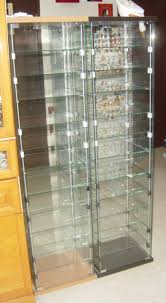 Extra Shelves In Detolf Case Display Shelves Ikea Ikea Display Case Glass Cabinets Display