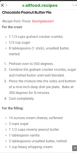 Pin By Doris Owen On Pies Peanut Butter Pie Recipes Peanut Butter Pie Chocolate Peanut Butter Pie