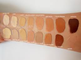 freshbeautyfix arbonne perfecting liquid foundation swatches