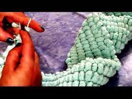 Die schals stricke ich nur auf bestellung. Effektgarne Pomponwolle Youtube