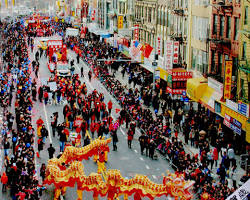 Image of Chinatown Lunar New Year Parade in NYC