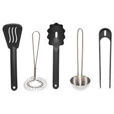 Walmart.com has been visited by 1m+ users in the past month Duktig 5 Piece Toy Kitchen Utensil Set Multicolour Ikea Toy Kitchen Kitchen Utensil Set Ikea Play Kitchen