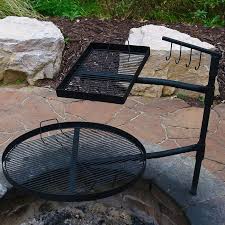 Alina Dual Cooking Fire Pit Campfire Cookware In 2020 Fire Pit Bbq Fire Pit Fire Pit Backyard