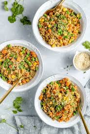This is a healthy and tasty snack that i feed to my kids often. Quinoa Fried Rice Recipe 10 Minute Dinner Idea Simply Quinoa