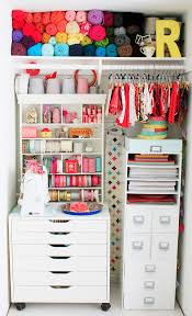 When your crafts are disorganized, it's hard to know where to begin. 13 Mind Blowing Craft Room Organization Ideas Craftsonfire