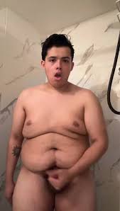 Chubby gooner pig faggot jerks in the shower 829292 - ThisVid.com