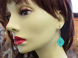 Boho Earrings, Moroccan Earrings, Patina Earrings, Boho Jewelry, Dangle  Drop Earrings