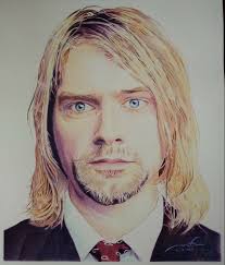 Kurt Cobain", ballpoint pen