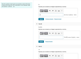 This lecture also contain types of ion such as cation and anion the positive. Solved Give The Number Of Each Type Of Ion Present In Eac Chegg Com