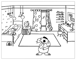 Print the bedroom picture, read the sentences and colour it in! House Picture Coloring Pages 20 Ù…ÙˆÙ‚Ø¹ Ø§Ù„Ø¹Ø§Ø¨ Ø´Ù…Ø³ ÙÙ„Ø§Ø´ Al3ab Flash Games