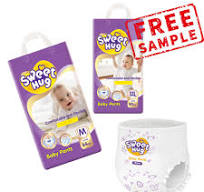 Private Brand Sweet Hug Baby Diapers Factory Wholesale Training Pull up  Diapers OEM ODM Custom Baby Diaper Pants