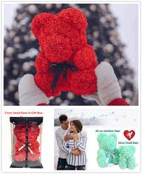 4.5 out of 5 stars. Foam Rose Flower Teddy Bear For Valentine S Day Birthday Wedding Christmas Gift Ebay