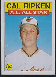 Belli explaining to us why he wasn't in the hall of fame that year but some day would be. 1986 Topps Cal Ripken Jr Orioles All Star Baseball Card 715 At Amazon S Sports Collectibles Store