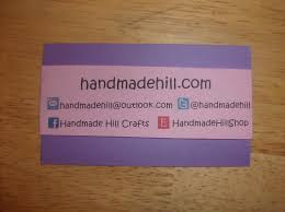 Choose business cards templates that match or complement your other business stationery. The Business Of Business Cards Handmade Hill