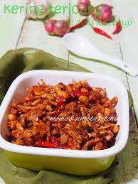 Kering Tempe Teri Kacang Resep Masakan Kacang Makanan