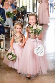 Colors Wedding Rose Gold And Navy Blue Gorgeous Wedding Rose Gold Bridesmaid In 2020 Pink Flower Girl Dresses Flower Girl Dresses Tulle Wedding Flower Girl Dresses