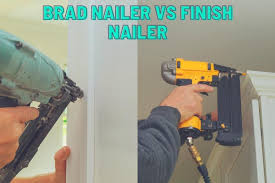 Save on paslode, senco, bostitch, hitachi & more. Brad Nailer Vs Finish Nailer Which Is Best For My Projects Tooltoaction