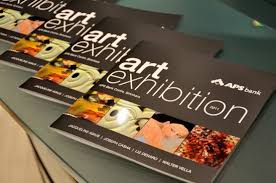 Aps Bank Art Exhibition 2012 Art Exhibition Exhibition Catalogue Layout