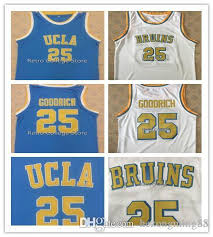 High Quality 25 Ucla Bruins Gail Goodrich Retro Memphis State Men S Embroidery Stitched Basketball Jersey Custom Any Name And Number