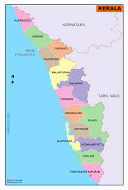 Tamil nadu (tn) state is located in the southern region of india which consists of 32 districts covering with an area of 130,060 square kilometres (or) 50,220 square miles. Kerala Map Download Free Kerala Map In Pdf Infoandopinion