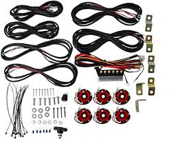 February 1, 2019february 1, 2019. Amazon Com Kc Hilites 91027 Cyclone Red Led Rock Light Kit 6 Light System For Jeep Jk 07 16 Automotive