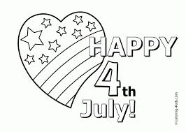 Happy independence day coloring page. July 4 Coloring Pages Usa Independence Day Coloring Pages For Coloring Home