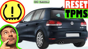 How To Reset Tire Pressure Light On Vw Golf How To Reset Tyre Pressure Light On Vw Golf