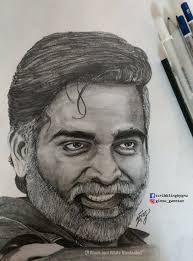 Portrait Of Vijay Sethupathi Vedha Ginnu Ganesan Bnw Illustrated 1 008 718 prosmotrov 1 mln prosmotrov. portrait of vijay sethupathi vedha
