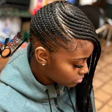 24 Amazing Prom Hairstyles For Black Girls For 2020 Hair Styles Lemonade Braids Hairstyles Cornrow Braid Styles