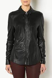Witchery Leather Shirt Leather Shirt Shirts Leather Jacket