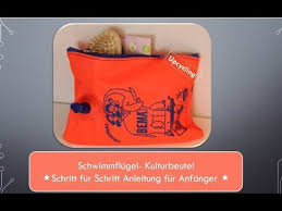 tutorial schwimmflugeltaschchen abgesteppt youtube schwimmflugel diy nahprojekte anleitungen