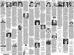 Death notice obituary examples 5 rafaelfran co. Telling The Stories Of The Dead Is Essential Work The New Yorker