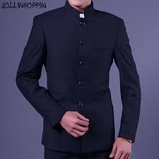 Whether you're a member of the jury or the prosecutor, the. Mandarin Collar Men Navy Blue Suit Jacket Traditional Chinese Style Single Breasted Mens Tunic Jacket Uniform Jackets Suit Jackets Aliexpress
