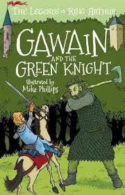 This knight came into arthur's hall and asked any one of his knights to trade blows. The Legends Of King Arthur Gawain And The Green Knight Englisches Buch Bucher De
