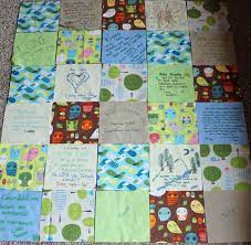 How To Sew A Baby Shower Quilt Baby Shower Quilts Quilting Crafts