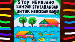 Gambar sketsa dapat digambarkan sebagai salah satu karya seni paling murni. 25 Inspirasi Keren Cara Menggambar Poster Bencana Alam Cute766