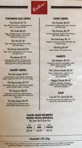 Cultiva Lincoln Ne Crepe Menu Sweet Crepes Crepes Spring Break 2018