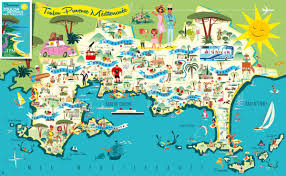 Le Territoire Illustre Pour Attirer Les Touristes Cap Com Le Reseau De La Communication Publique Et Territoriale Toulon Carte De France Et Toulon Ville