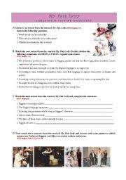 Use it or lose it they say, and that is certainly true when it comes to cognitive ability. My Fair Lady Worksheets