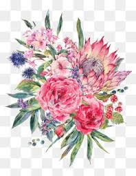 Flores Em Aquarela Clipart Aquarela Aguarela Flor Imagem Png E Psd Para Download Gratuito Watercolor Flowers Flower Illustration Floral Painting