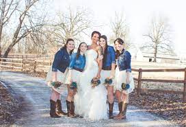 Dearlythreaded custom embroidered denim bridal jacket, $167, etsy. Wedding Dress With Denim Jacket Cheap Online