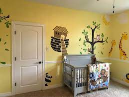 Noah S Ark Nursery Gender Neutral Yellow And Grey Noahs Ark Baby Nursery Noahs Ark Nursery Theme Noahs Ark Nursery