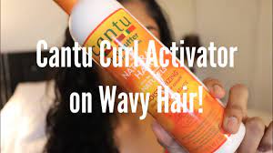 And it's available for you right now. Cantu Curl Activator Cream Review Wavy Hair First Impression Youtube