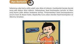 Maybe you would like to learn more about one of these? Isi Dan Kesimpulan Dari Iklan Halaman 113 Buku Tema 9 Kelas 5 Sd Mi Tribun Padang