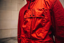 here s a sneak peek at the adidas x c p company collab red leather jacket collab leather jacket